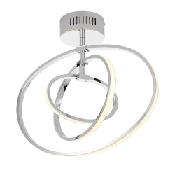 kinkiecik.pl Lampa sufitowa Avali 3lt semi flush 81036 ENDON