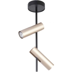 Lampa sufitowa LEDA 2 CZARNY_ZŁOTY 33109 SIGMA - zdjęcie produktu