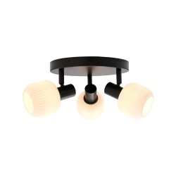 Lampa sufitowa Milford Mini 3 Nordlux - ryflowane szkło 2412606003 Nordlux - zdjęcie produktu
