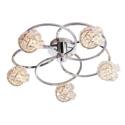 kinkiecik.pl Lampa sufitowa Talia 5lt semi flush 76595 ENDON
