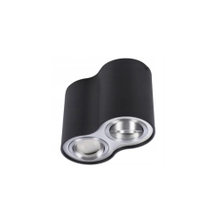 Plafon BROSS 2 AZ0782 BK/ALU