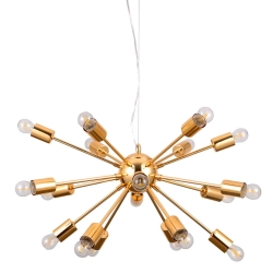 Lampa wisząca 18pł THEO AD20000-18 gold Italux - zdjęcie produktu