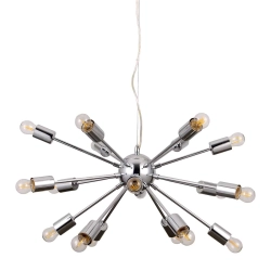 Lampa wisząca 18pł THEO AD20000-18 silver ITALUX AD20000-18A - zdjęcie produktu