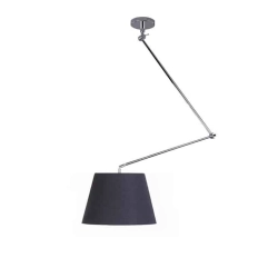 Lampa wisząca ADAM S PENDANT black AZ1841+AZ2586 śr.30cm AZZARDO