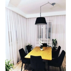 Lampa wisząca ADAM S PENDANT black AZ1841+AZ2597 śr.20cm AZZARDO