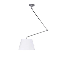 Lampa wisząca ADAM S PENDANT white AZ1841+AZ2602 śr.26cm AZZARDO