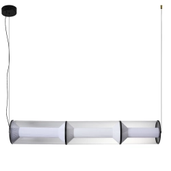 Lampa wisząca Aeris 3 linia transparent LED CCT LP-2137/3L TR Light Prestige