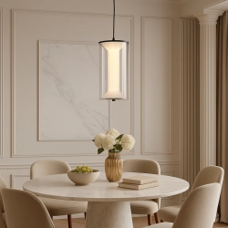 Lampa wisząca Aeris transparentna LED CCT LP-2137/1P TR Light Prestige