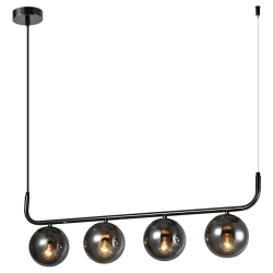 Lampa wisząca Alisa grafitowa 4xE14 LP-005/4L grafit LIGHT PRESTIGE