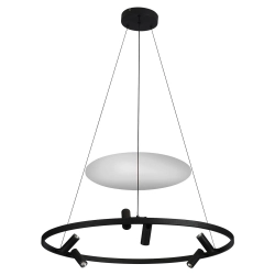 Lampa wisząca Almeria 6xLED czarna LP-907/1P BK LIGHT PRESTIGE