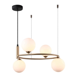 Lampa wisząca AMILY MDM-3974/4 BRO Italux - zdjęcie produktu