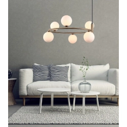 Lampa wisząca AMILY MDM-3974/6 BRO Italux - zdjęcie produktu