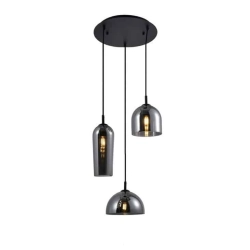 Lampa wisząca BLANCA 3 AZ3336 smoky AZZARDO