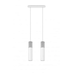 kinkiecik.pl Lampa wisząca BORGIO 1 biały SL.0647 LIGHTING