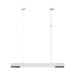Lampa wisząca Cali M LED CCT Tuya biała LP-1301/1P M WH Smart LIGHT PRESTIGE