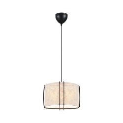 Lampa wisząca Cardine 35 - Nordlux, biało-czarny klosz 2312403001