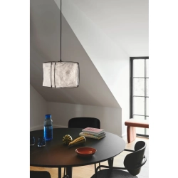 Lampa wisząca Cardine 35 - Nordlux, biało-czarny klosz 2312403001