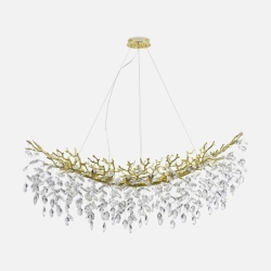 CINDY MD4115-14I-G LAMPA WISZĄCA ZŁOTA Zuma Line - zdjęcie produktu