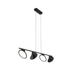 Lampa wisząca Clamor (black) AZ2696 AZZARDO LED40W 3000K