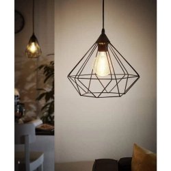 Lampa wisząca czarna Tarbes 94188