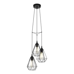 Lampa wisząca czarna Tarbes 94191