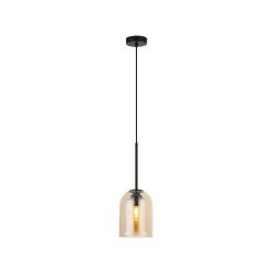 Lampa wisząca Elaris bursztynowa 1xE27 LP-8103/1P AM Light Prestige