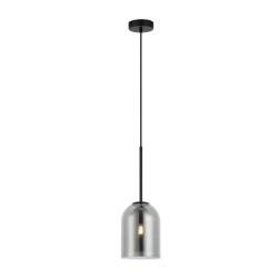 Lampa wisząca Elaris dymna 1xE27 LP-8103/1P SM Light Prestige