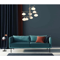Lampa wisząca Fiorenzo MDM3661-8 BRO+W Italux - zdjęcie produktu
