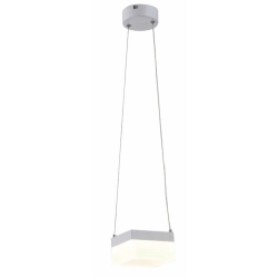 kinkiecikpl lampa wisząca GINA 1 pł LED biała 330101-01 REALITY