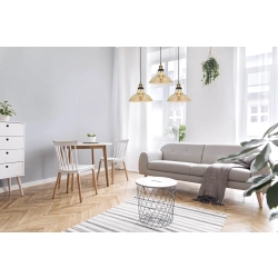 Lampa wisząca Hubert MDM-2381/3 GD+AMB Italux - zdjęcie produktu