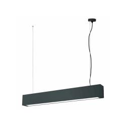 Lampa wisząca Ibros czarna 18W IP20 LED CCT LP-7001/1P 20 BK-63 18 CCT LIGHT PRESTIGE