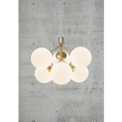 kinkiecik.pl Lampa wisząca mleczne klosze IVONA 6 2112163035 Nordlux