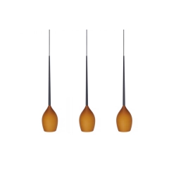 Lampa wisząca IZZA 3 MAT AMBER AZ2322 AZZARDO