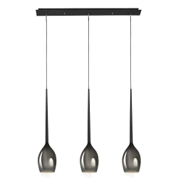 Lampa wisząca Izza 3 smoky AZ2937 AZZARDO