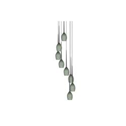 Lampa wisząca Izza 8 olive AZ1230 AZZARDO
