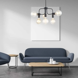 Lampa wisząca Kristy MDM-3678/6 BK Italux - zdjęcie produktu