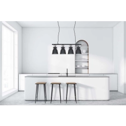 Lampa wisząca LAVARE MD-HN82608-4-BK+WH Italux - zdjęcie produktu