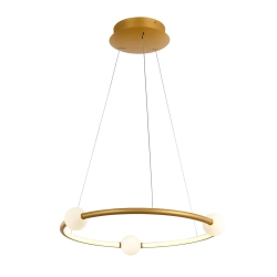 Lampa wisząca Lozanna PND-20112035-1A-GD ITALUX 64cm - zdjęcie produktu