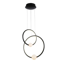 Lampa wisząca Lozanna PND-20112035-2B-BL ITALUX 43cm - zdjęcie produktu