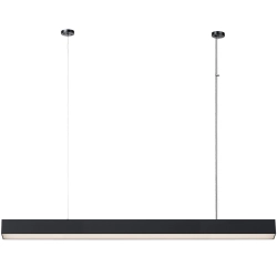 Lampa wisząca Luci L LED CCT Tuya czarna LP-1401/1P L BK Smart LIGHT PRESTIGE
