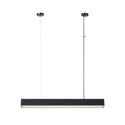 Lampa wisząca Luci M LED CCT Tuya czarna LP-1401/1P M BK Smart LIGHT PRESTIGE