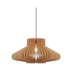 Lampa wisząca Manago drewniana, dwa kształty klosza 2512353014 Nordlux