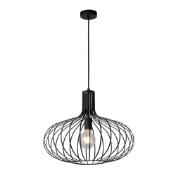 Lampa wisząca MANUELA Ø 50 cm E27 czarny 78374/50/30 Lucide - zdjęcie produktu