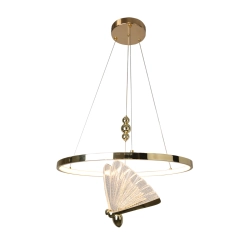 Lampa wisząca Marissa Ring złota LED CCT LP-2515/1P GD Light Prestige