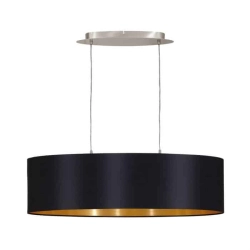 Lampa wisząca MASERLO 31611 EGLO czarny, złoty