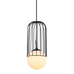 Lampa wisząca MATTY MDM-3939/1 BK Italux - zdjęcie produktu