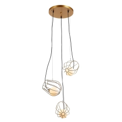 Lampa wisząca MELISA MDM-3942/3 GD Italux - zdjęcie produktu