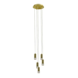 Lampa wisząca Mentin HD443N-05-8144 NN BB Italux - zdjęcie produktu