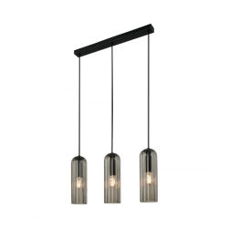 Lampa wisząca Miella 3 Nordlux - przydymione szkło 2412533047