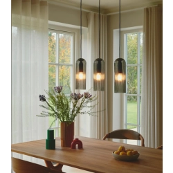 Lampa wisząca Miella 3 Nordlux - przydymione szkło 2412533047